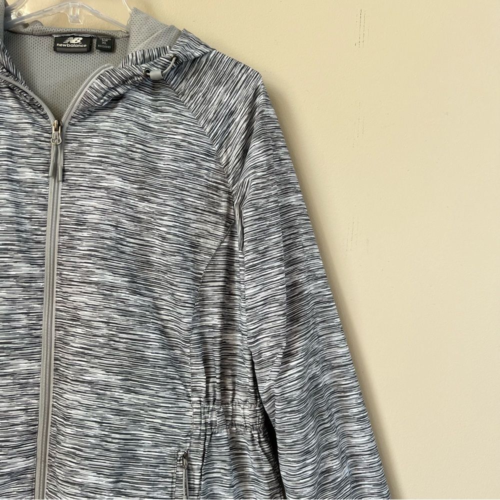 New Balance Space-Dye Hooded Full-Zip Performance Jacket Size XL - Picture 4 of 16